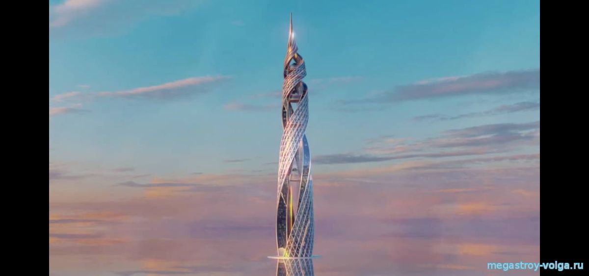 Высота новой башни составит 555 метров